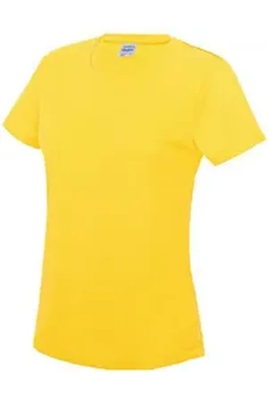 Just Cool Trainingsshirt Girlie Cool Sport T-Shirt + WRAP zertifiziert L