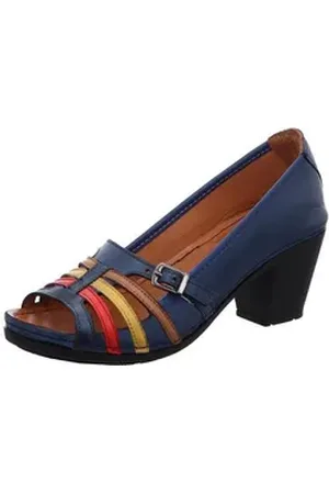 GEMINI Damen Pumps blau|bunt 38