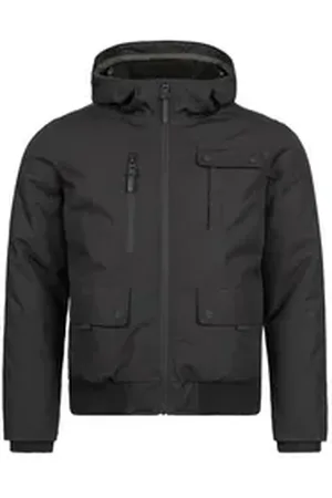 Brave Soul Funktionsjacke Tobyi für Herren, wind- und wasserabweisend schwarz XL