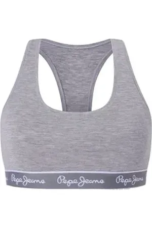 Pepe Jeans Sport-BH Logo grau XS