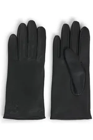 HUGO BOSS Lederhandschuhe Beggy schwarz 8,5