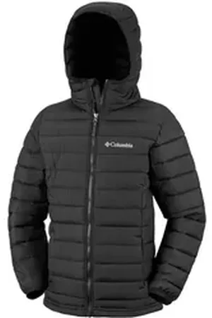 Columbia Steppjacke Powder LiteTM II Hooded Jacket Winterjacke für Kinder schwarz M (140/146)