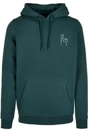 Mister Tee Kapuzenpullover grün S