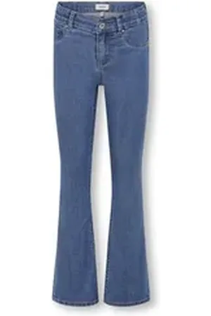 ONLY Bootcut-Jeans KOGMILA-IRIS FLARED DNM BF PIMBOX blau 140