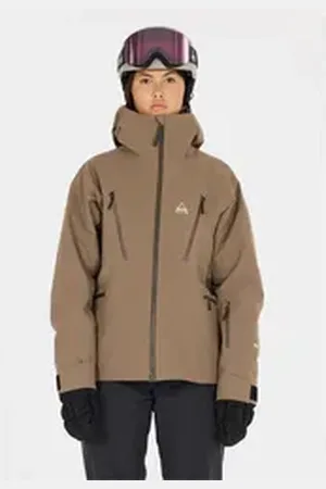 SOS Skijacke La Thule im besonders wetterfesten und komfortablen Design braun XL