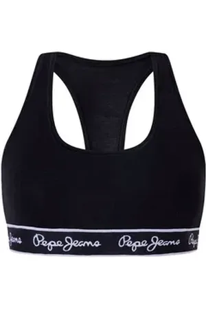 Pepe Jeans Sport-BH Logo schwarz XS