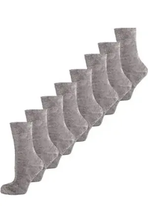 Nur Die Freizeitsocken Supersoft Socke 2.0 (8-Paar) socken strumpf strümpfe grau 35-38