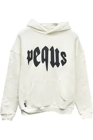 PEQUS Hoodie Mythic Logo weiß S