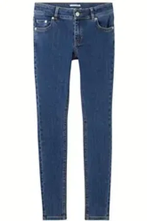 TOM TAILOR Skinny-fit-Jeans Lissie (1-tlg) Plain/ohne Details blau 128