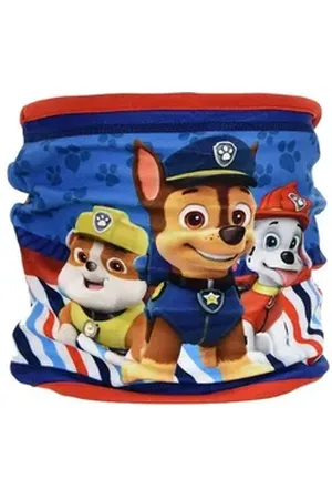 Paw Patrol Loop Marshall, Chase Kinder Jungen Winter-Schal Schlauch-Schal bunt