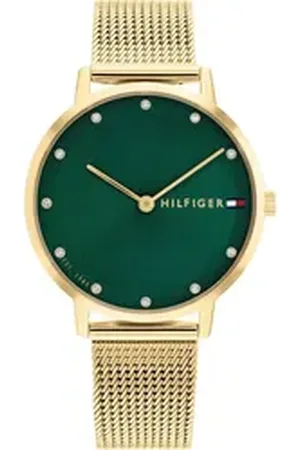 Tommy Hilfiger Quarzuhr PIPPA 1782668, Armbanduhr, Damenuhr, analog, Edelstahlarmband goldfarben