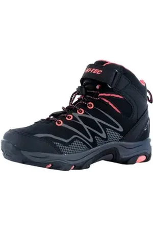 Hi-Tec Hi-Tec Hi-Tec Blackout Mid Wp Jrg Outdoorschuh Klett-/Schnürkombination, wasserdicht schwarz 31 EU