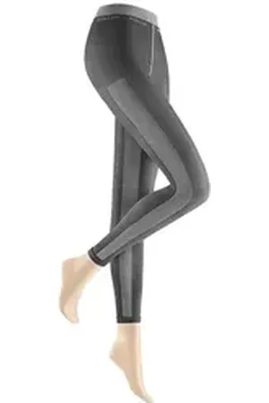 Hudson Leggings in Rippoptik TENDER PURENESS (Packung, 1-tlg., 1er-Pack) semi-transparent & matt grau 38-40 (S)(1)