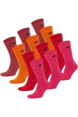 Champion Freizeitsocken Pastel Crew Socks (12-Paar) rot 43-46
