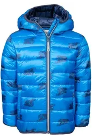 Salt & Pepper Steppjacke Firetrucks mit leichter Steppung blau 140