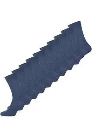 Nur Der Basicsocken Baumwolle Business (10-Paar) blau 39-42