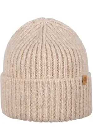 pure pure Strickmütze Beanie Babyalpaka beige