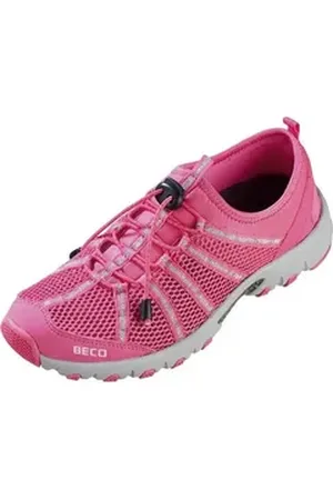 Beco Beermann BEactive Aqua Fitness Trainers Badeschuh mit Bungee-Schnürung und Wasserablauf rosa 37 EU