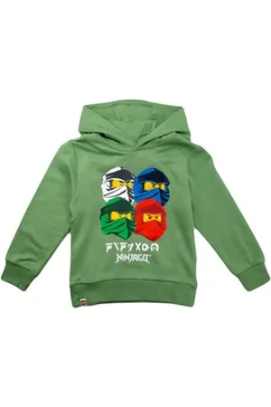 LEGO Wear ® Kapuzensweatshirt ® Ninjago Kapuzensweatshirt Kinder Hoodie Gr.104 grün