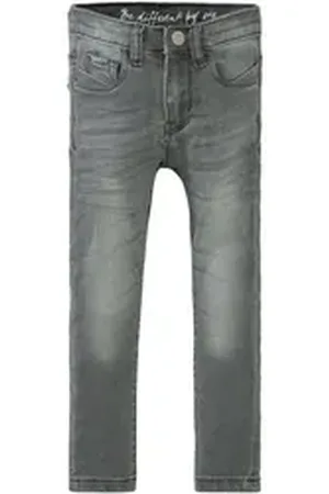 Staccato 5-Pocket-Jeans grau 92