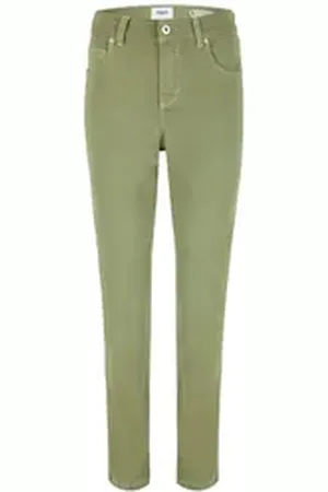 Angels Stretch-Jeans JEANS CICI light khaki used 178 3400.5415 grün 34 / L32
