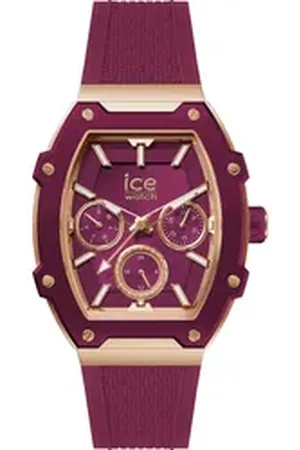 Ice-Watch Multifunktionsuhr ICE boliday - Alu - Small - MT 023806, Quarzuhr, Armbanduhr, Damenuhr, analog, Datum, 12/24-Stunden-Anzeige rosa
