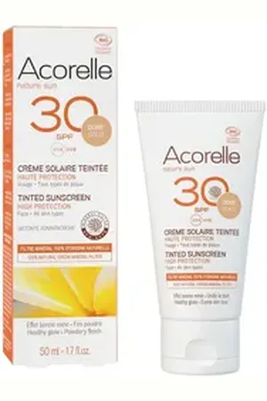 Acorelle Sonnenschutzcreme GETÖNTE SUN CREME LSF Dore Gold, Gold, 50 ml