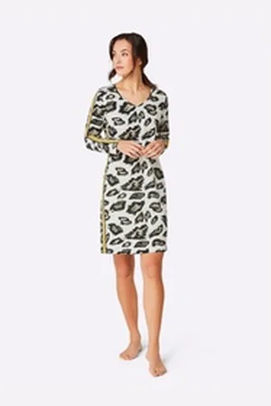WITT WEIDEN Sleepshirt Modal-Sleepshirt beige|schwarz 40/42
