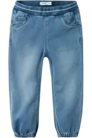 NAME IT Stretch-Jeans NMFBELLA BAGGY ROUND JEANS 5821-TO T blau 110