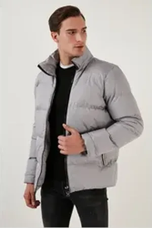 Buratti Winterjacke Slim Fit grau XL