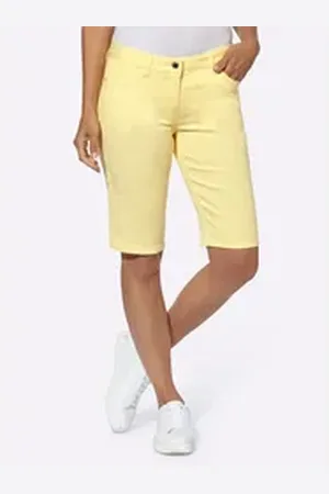 WITT WEIDEN Jeansshorts Bermudas gelb 54