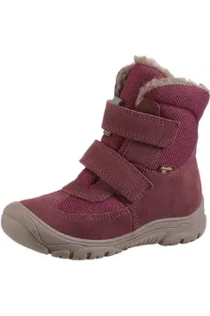Froddo ® LINZ WOOL TEX HIGH Winterstiefel Snowboot, Klettboot, Winterschuh mit Wollfutter rot 30 EU