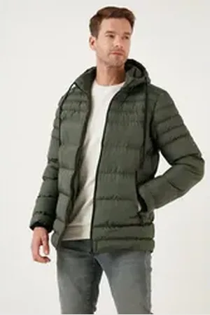 Buratti Winterjacke Slim Fit grün L