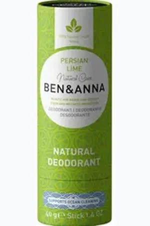 Ben & Anna Deo-Creme Deodorant Papertube Persian Lime, 40 g