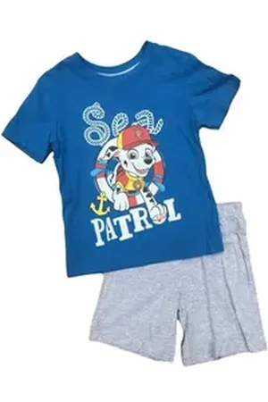 Paw Patrol Pyjama Shorty Pyjama blau 128