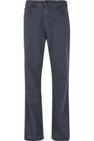 DEF Bequeme Jeans Herren Straight Loose Fit Denim (1-tlg) grau 36