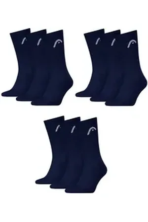 Head Sportsocken Unisex Sportsocken Crew Style im 9er Pack (9er Pack) blau 35-38