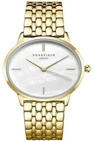 ROSEFIELD Quarzuhr Damenuhr Pearl Edit Gold Perlmutt RMGSG-R01 goldfarben