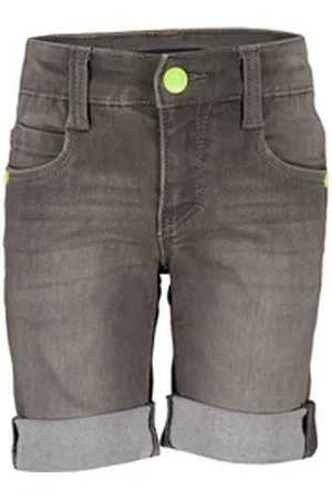 Blue Seven Bermudas Kinder Jog-Jeans Bermuda - Kurze Hose im 5-Pocket-Stil grau 110