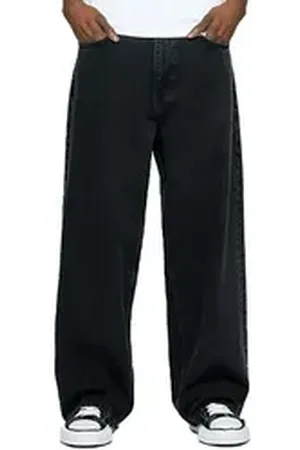 EightyFive Relax-fit-Jeans Loose Baggy schwarz 31