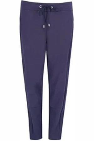 HAJO Jogginghose Klima Komfort (1-tlg) Freizeit / Jogginghose - Baumwolle - Atmungsaktiv blau 38