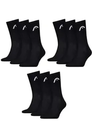 Head Sportsocken Unisex Sportsocken Crew Style im 9er Pack (9er Pack) schwarz 43-46