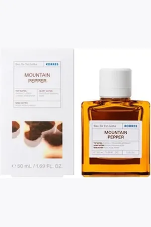 Korres Eau de Toilette MOUNTAIN PEPPER EDT für Ihn, 50 ml