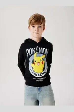 NAME IT Sweatshirt NKMDU POKEMON NREG SWEAT WH BRU NOOS SKY schwarz 116