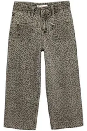Koton Schlagjeans Normale Leibhöhe Wide Leg grau 158