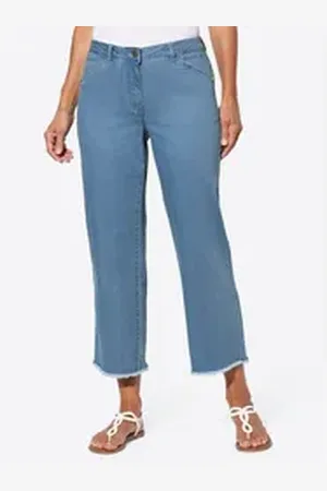 WITT WEIDEN Jeansshorts 7/8-Jeans blau 22