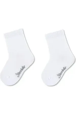 Sterntaler ® Basicsocken Socken 2er-Pack uni (2-Paar, 2er-Pack) Doppelpack weiß 16