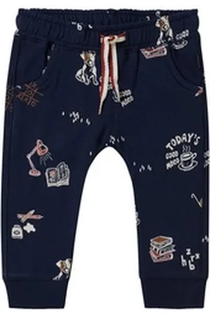 Noppies Sweathose Tatamy (1-tlg) blau|braun|rot 56