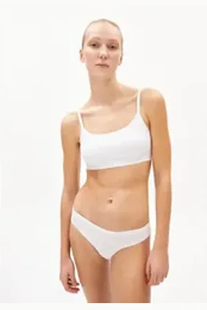 Armedangels Bügelloser BH TOVAA Damen Bralette aus TENCELTM Modal Mix Fitted weiß M/38/40