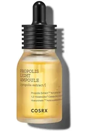 COSRX Gesichtsserum Full Fit Propolis Light Ampoule – 83% Propolis-Extrakt für strahlende, gesunde Haut, 83% Propolis-Extrakt, schnell einziehend, beruhigt, reduziert Rötungen